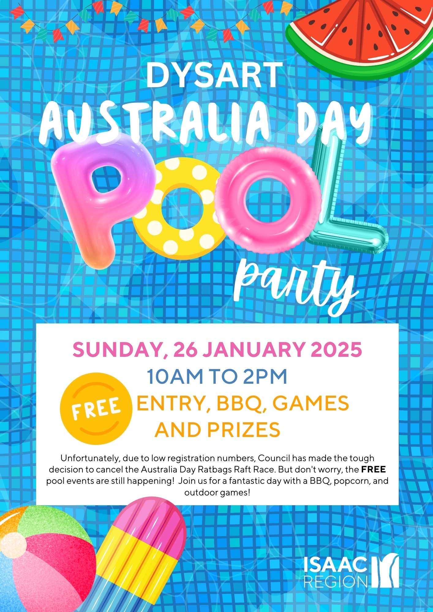 Dysart Pool_Aus Day 2025